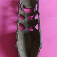 Африканска дървена маска , снимка 3 - Статуетки - 41405853