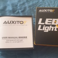 LED Крушки AUXITO 2 бр. H7 с вентилатор, 20000LM с вентилатор, Turbo, снимка 5 - Аксесоари и консумативи - 44327162