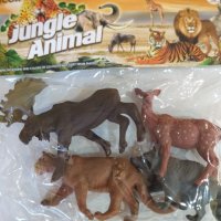 Комплект с диви животни (Jungle animal), снимка 1 - Фигурки - 42638821
