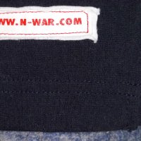 Тениска с дълъг ръкав с имитация на дупки от куршуми (No terrorism), снимка 6 - Тениски - 41388324