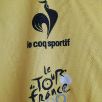 LE COQ SPORTIF TOUR DE FRANCE 100 оригинално колоездачно трико , снимка 3 - Фен артикули - 36485001