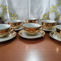 Стар български порцелан чаши за чай , снимка 10 - Антикварни и старинни предмети - 41776219