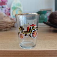 оригинална старинна стъклена чашка от Лондон, Англия, снимка 1 - Антикварни и старинни предмети - 40515873