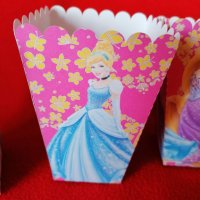 Кутийка за пуканки / чипс / бонбони с Принцеси , снимка 4 - Други - 34017951