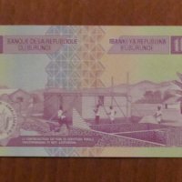 100 франка 2011 година, Бурунди - UNC, снимка 2 - Нумизматика и бонистика - 40545762