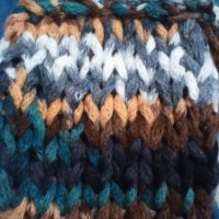 Ръчно плетен шал, снуд,  нов, различни цветове и дължини, снимка 5 - Шалове - 39142635