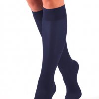 Bellissima 50DEN черни,тъмносини,бежови италиански гладки плътни три четвърти чорапи Белисима , снимка 2 - Дамски чорапи - 18837053