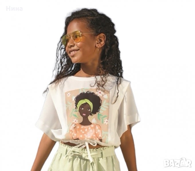 Escabel тениска афро, снимка 1