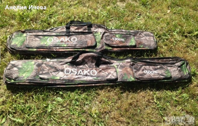 Калъф за въдица с 3 отделения, снимка 1