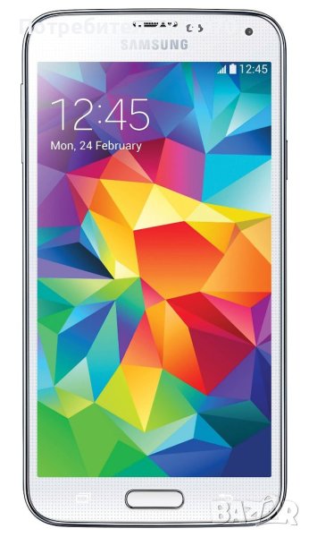 Samsung Galaxy S5 G900F 4G LTE 16GB White, снимка 1