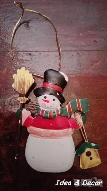 Метална новогодишна играчка - 37, снимка 1