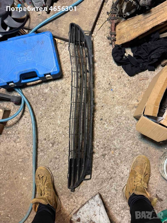 Централна решетка на предна броня на Пежо Peugeot 307 само за 15лв. 9634014177b, снимка 1