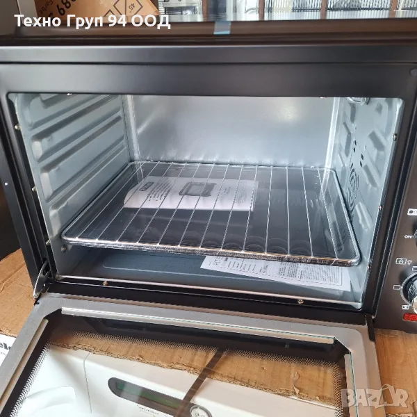 Мини фурна с керамични котлони- чисто нова с 24м гаранция , снимка 1