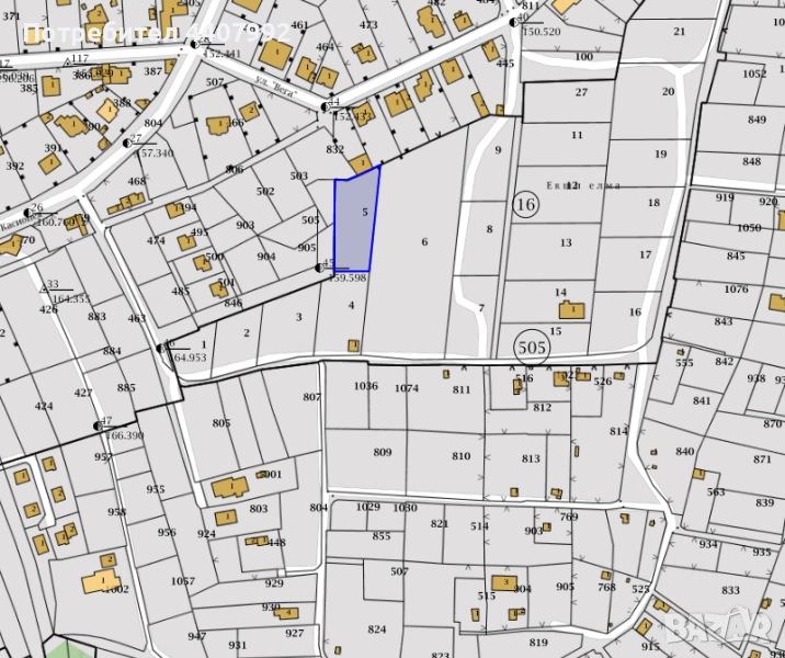 Продава парцел с. Звездица ,Варна, снимка 1