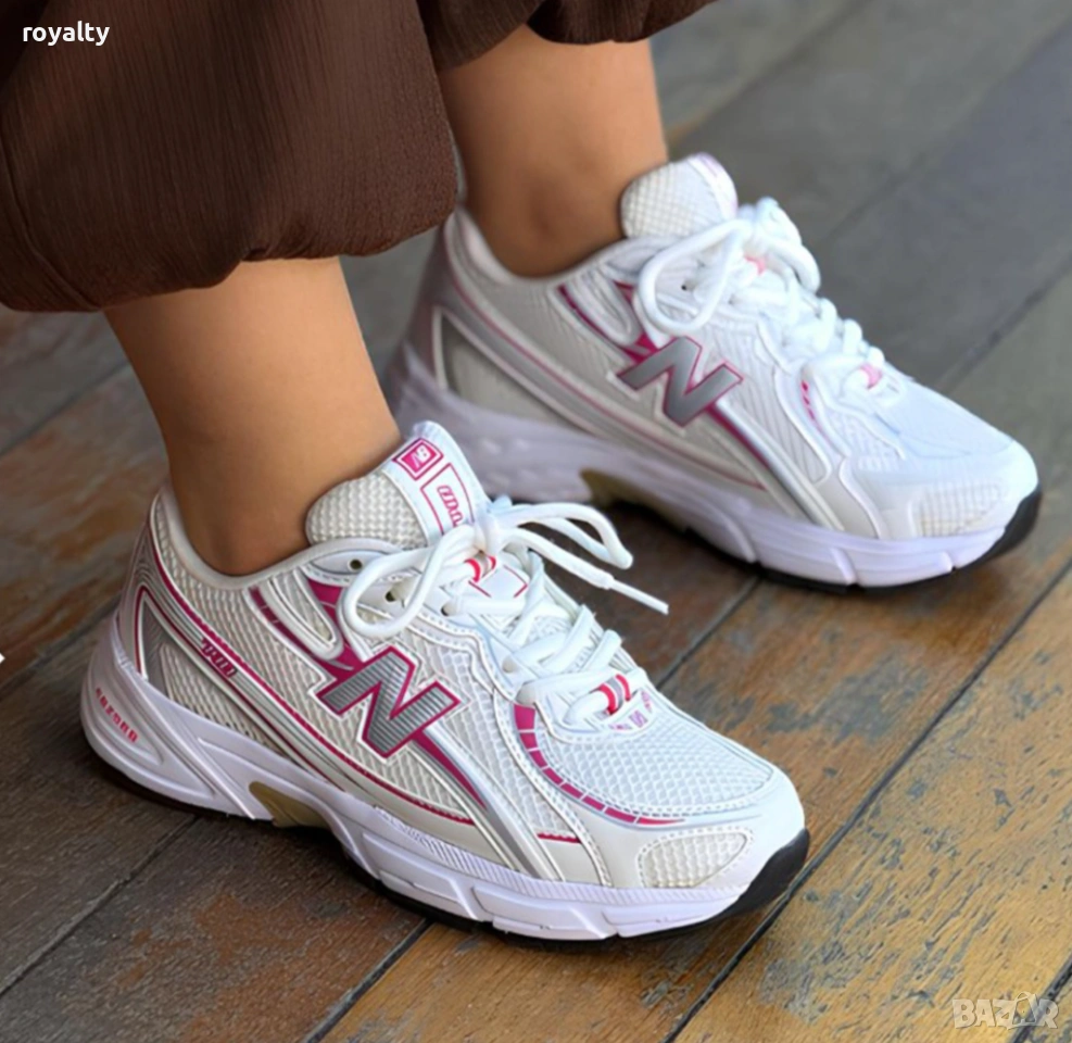 New Balance 530 White/Pink Дамски Маратонки 36-40 Номер с Кутия , снимка 1