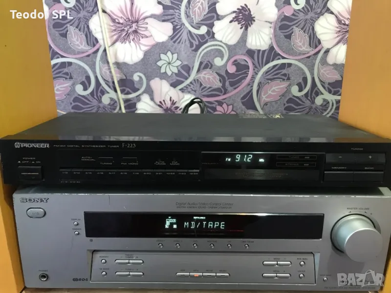 Pioneer F-223 fm stereo tuner radio , снимка 1