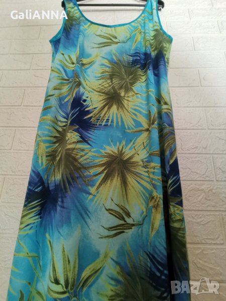 ДЪЛГА СТРАХОТНА ЛЯТНА РОКЛЯ 2XL, снимка 1