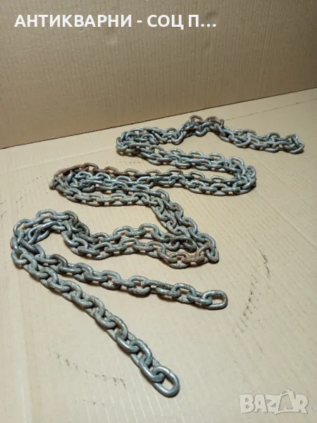 Стар Синджир От Телфер 4 метра., снимка 1
