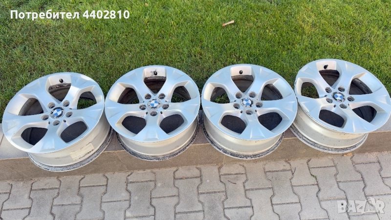 Оригинални Лети джанти BMW 17”, 7,50 x 17,00 ET 34 Kontur:, снимка 1