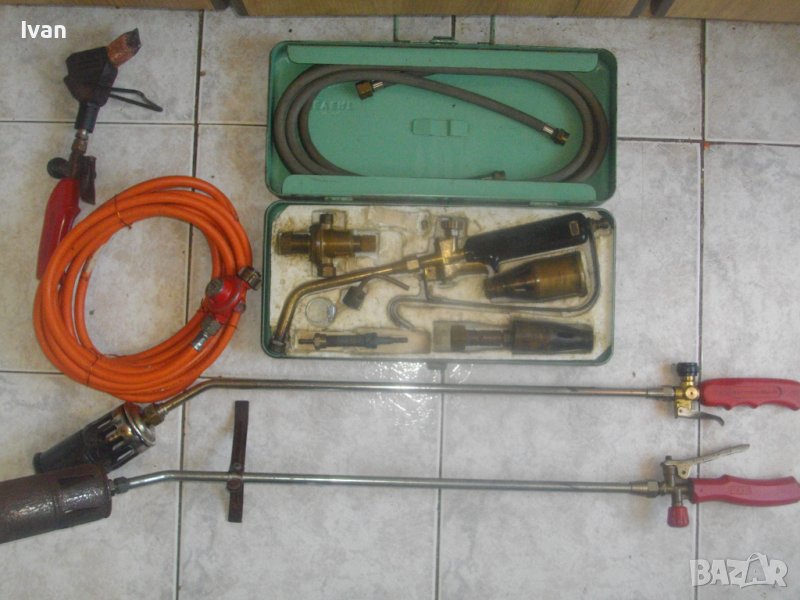 ROTHENBERGER:Газов Поялник,Маркуч,Вентил/Горелка Покриви Хидроизолации/Горелка Комплект SIEVERT, снимка 1