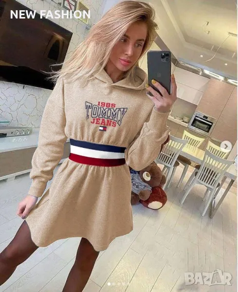 Дамска Ватирана Рокля : S, M , L : Tommy Hilfiger , снимка 1