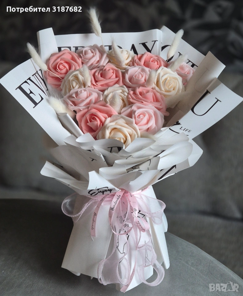 Букети от фоам рози! , снимка 1
