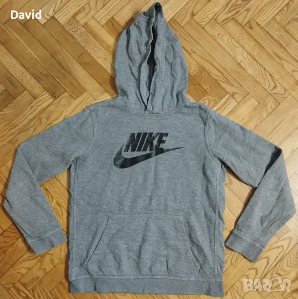 Оригинален юношески суичър Nike Sweatshirt Club Fleece Hoodie, снимка 1
