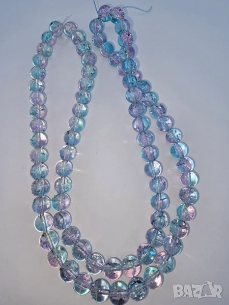 Стъклени Мъниста за бижута 10мм 8мм 6 мм 4мм J228, снимка 1