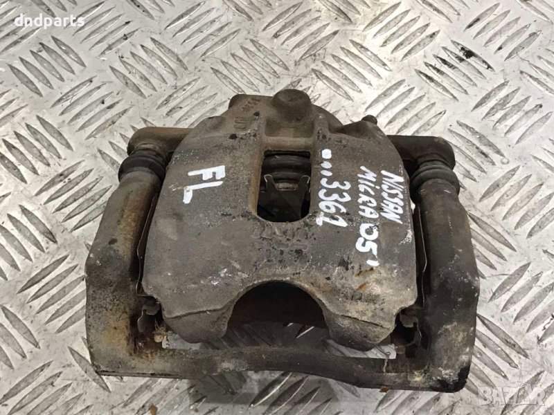 Преден ляв спирачен апарат Nissan Micra,1.2i,2005г., снимка 1