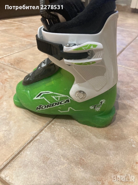 Детски ски обувки и детски ски Nordica, снимка 1