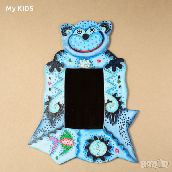 ръчно рисувано огледало за детска стая / декорация, снимка 1