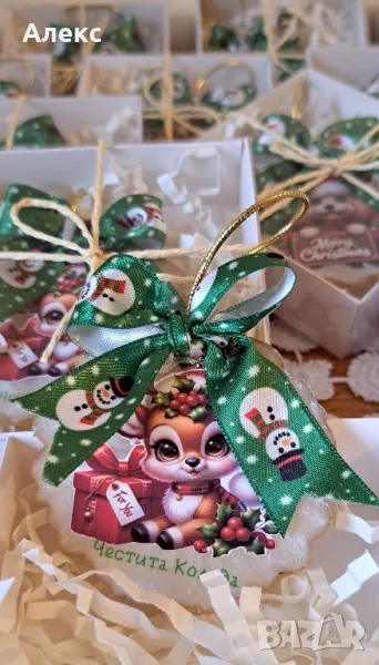 Ръчно изработени коледни играчки, снимка 1