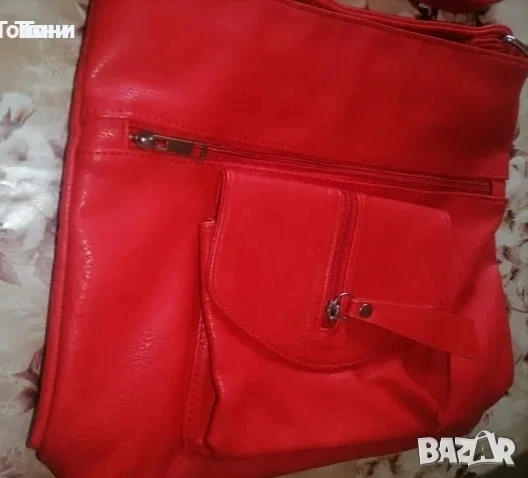 Нова Кожена Дамска Чанта , снимка 1