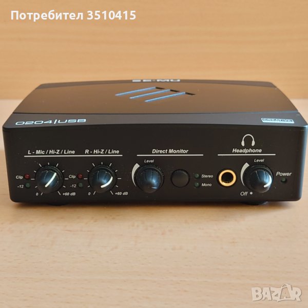 Аудио интерфейс CREATIVE, E-MU 0204 USB, снимка 1