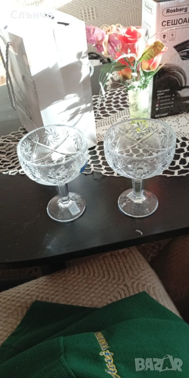 Кристални чаши , снимка 1