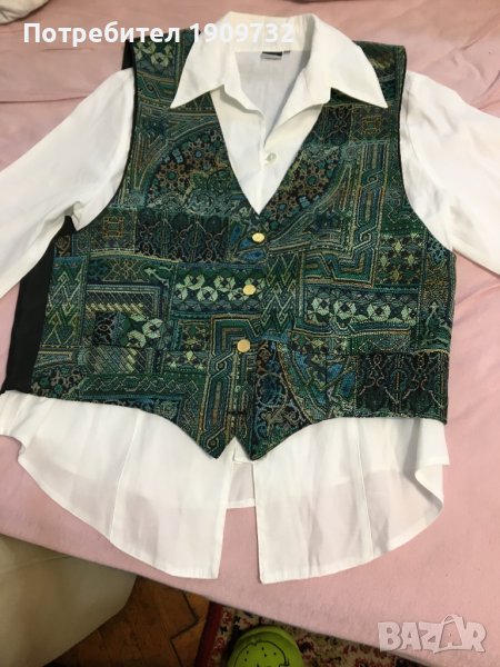 дамска риза с елече, снимка 1