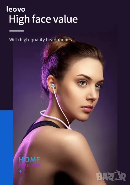 Безжични Bluetooth спортни слушалки Smorss, снимка 1