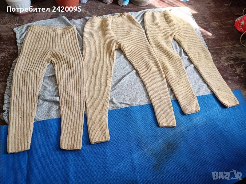 вълнени плетени клинове-50лв, снимка 1