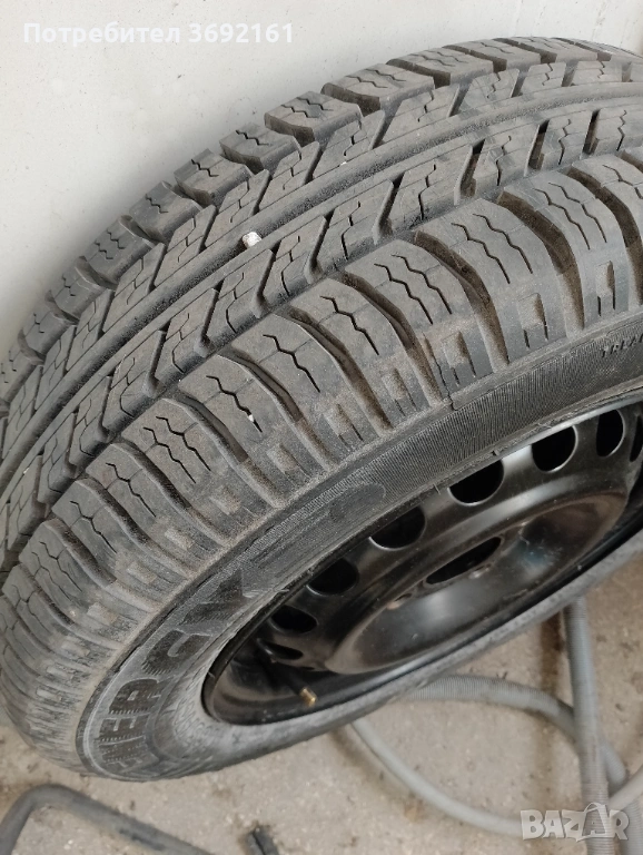 джанта с гума 13 цола за Опел 175x70x13 , , снимка 1