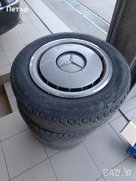 Железни джанти Мерцедес 15, снимка 1