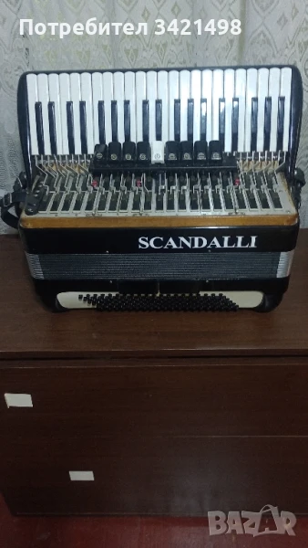 АКОРДЕОН СКАНДАЛИ 120 БАСА, снимка 1