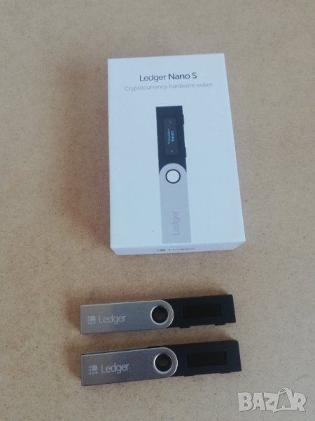 Ledger Nano S хардуерен крипто портфейл, снимка 1