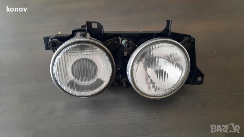 BMW 5 E34 - оригинален десен фар hella, снимка 1