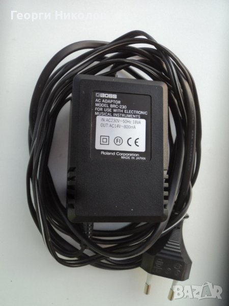 boss ac adapter brc 230, снимка 1