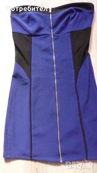 Рокля без презрамки номер S, снимка 1