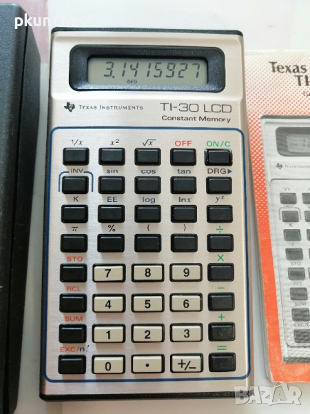 Ретро калкулатор Texas Instruments TI-30 LCD от 1982 г., снимка 1