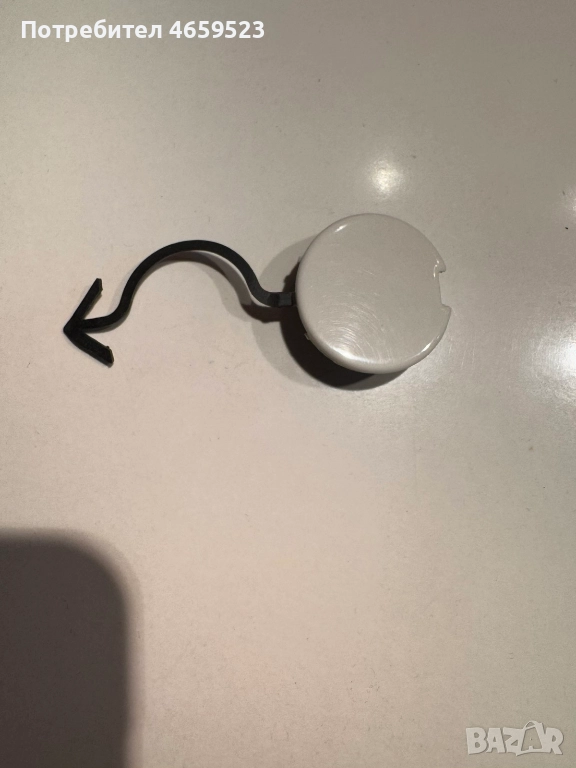 Капачка задна броня отвора куката за теглене Фолксваген Туаран Vw Touran само за 50лв. 1t0807369, снимка 1