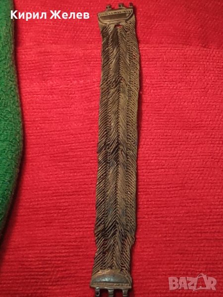 17 Век ВЪЗРОЖДЕНСКА СРЕБЪРНА САЧАНЕНА ГРИВНА КУЮМДЖИСКА ИЗРАБОТКА РЯДКА СТАРИННА ПЛЕТКА 28571 , снимка 1