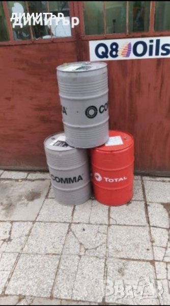 Малък метален варел 60 литра , снимка 1