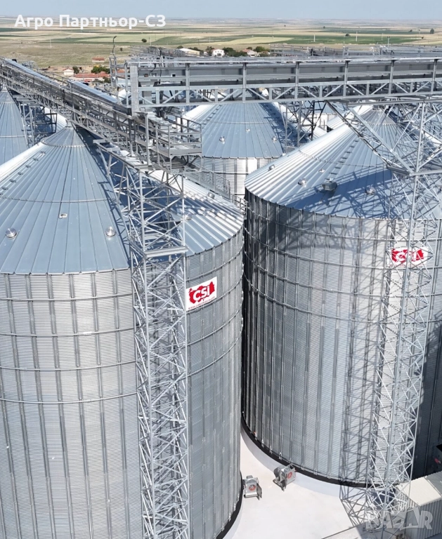 Доставка и монтаж на силози с плоско дъно ÇSI Çukurova silo , снимка 1
